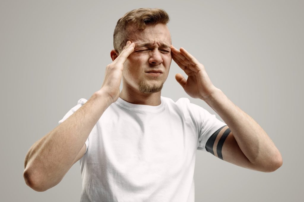 man having headache 1